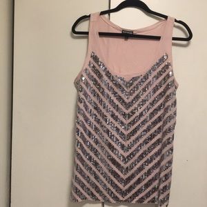 Express Sequined Tank